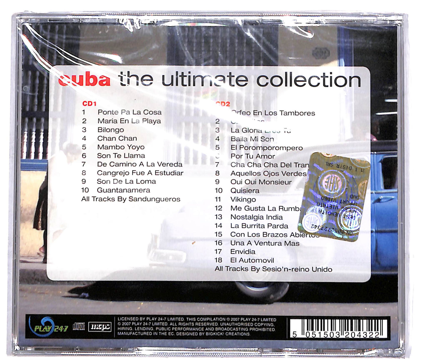 EBOND cuba - the ultimate collection CD CD040250