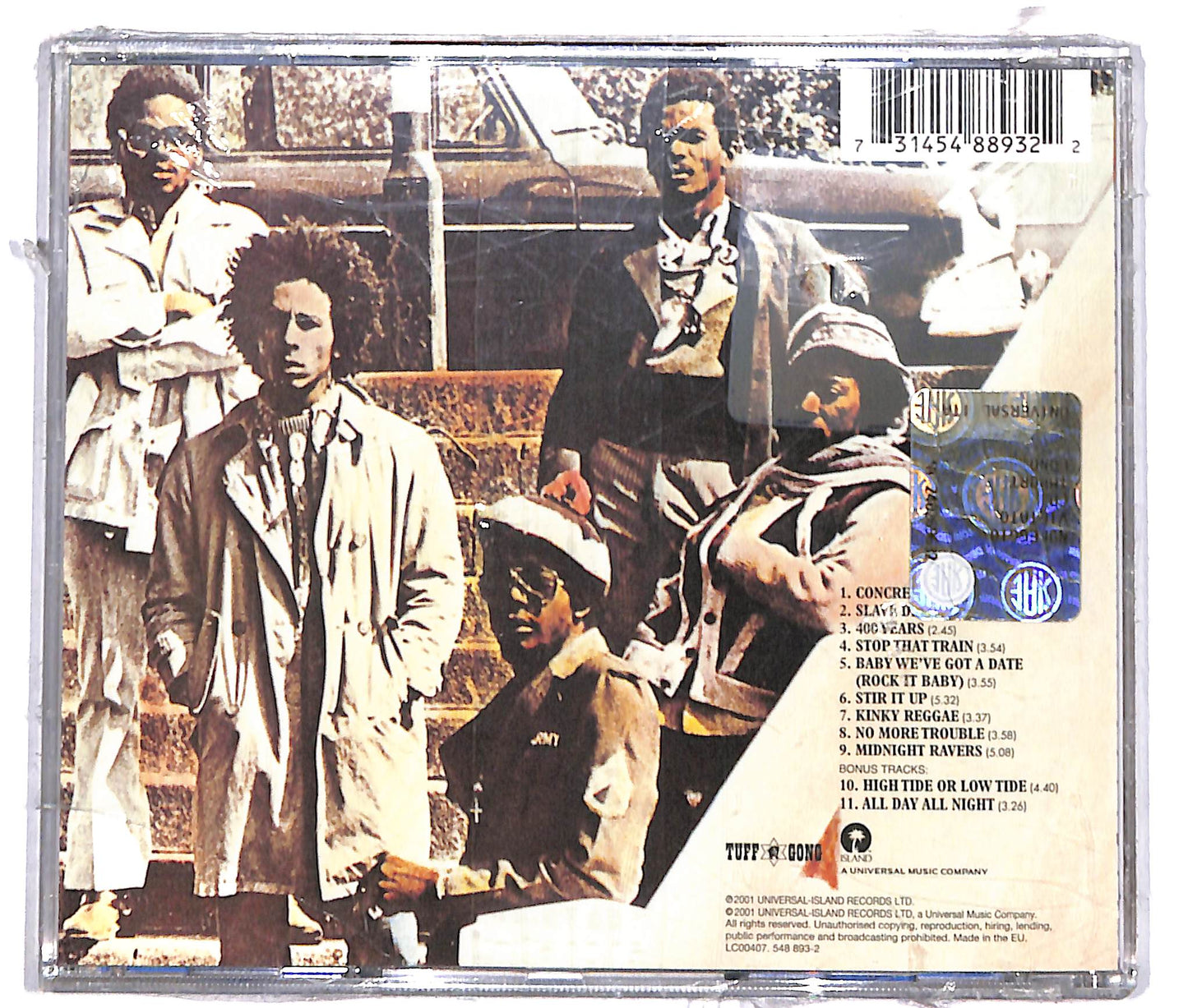 EBOND Bob Marley & The Wailers - Catch A Fire CD CD040253