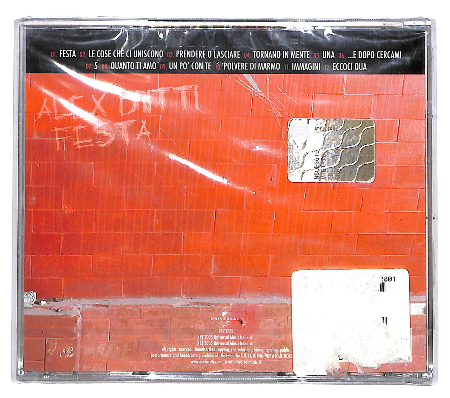 EBOND Alex Britti - Festa CD CD040304