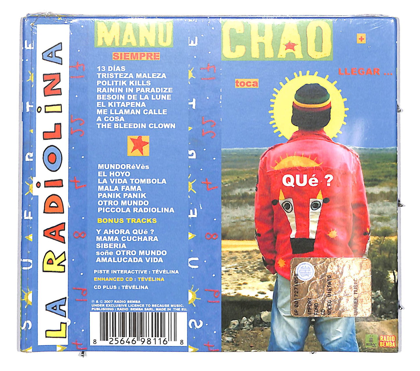EBOND Manu Chao - La Radiolina CD CD040327