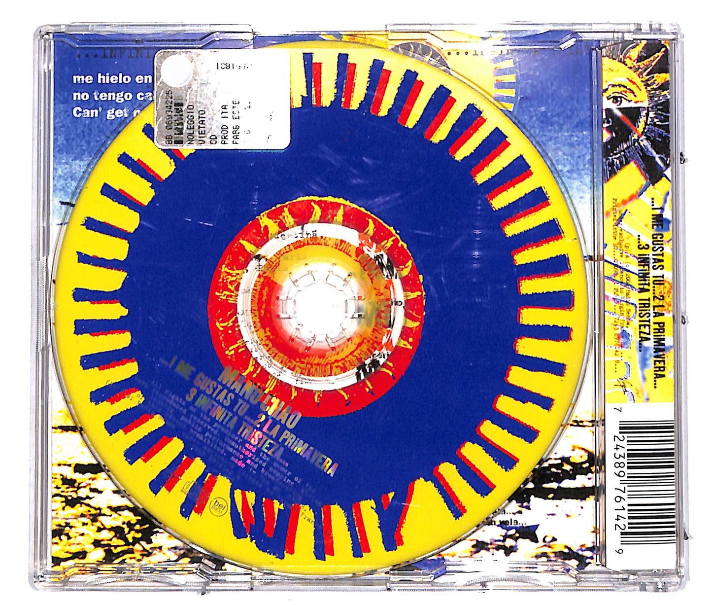 EBOND Manu Chao - Me Gustas Tu / La Primavera CD CD040414