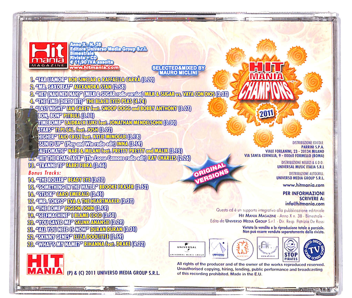 EBOND Hit Mania Champions 2011 CD CD040439