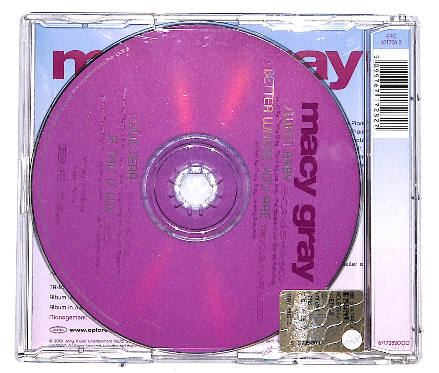 EBOND Macy Gray Featuring Erykah Badu - Sweet Baby CD CD040447
