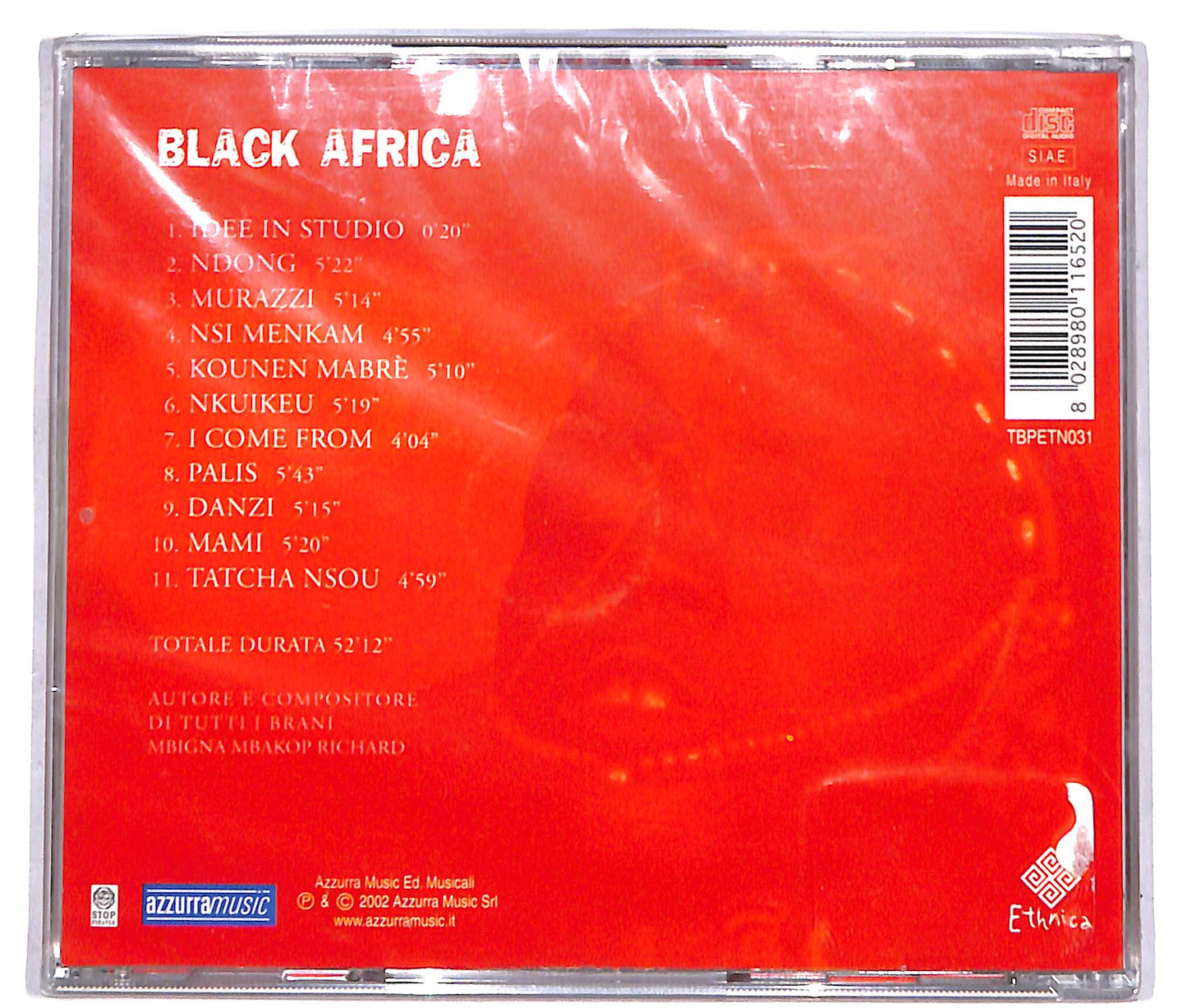 EBOND Black Africa - Black Africa CD CD040451
