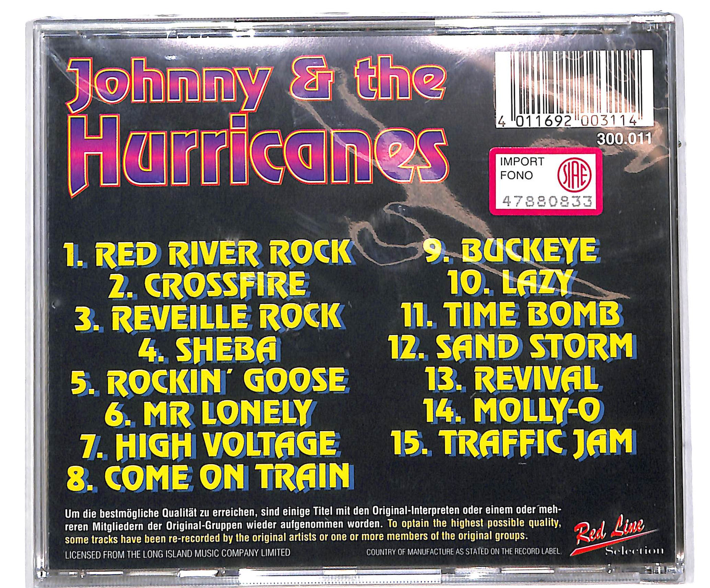 EBOND Johnny And The Hurricanes - Red River Rock CD CD040505