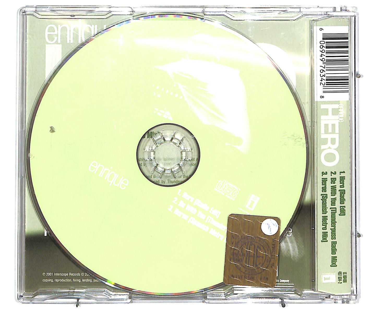EBOND Enrique - Hero CD CD040533