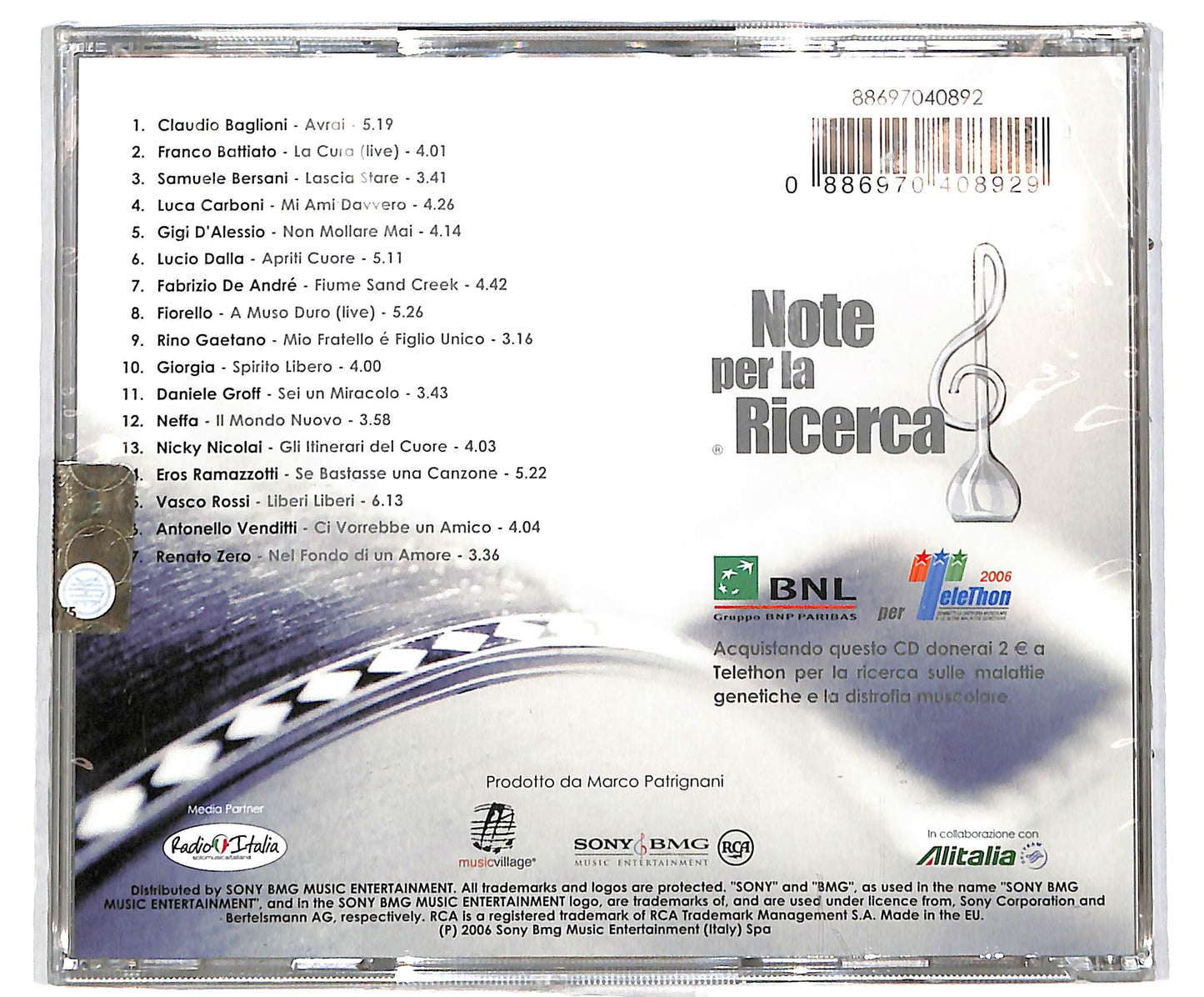 EBOND Note Per La Ricerca CD CD040553