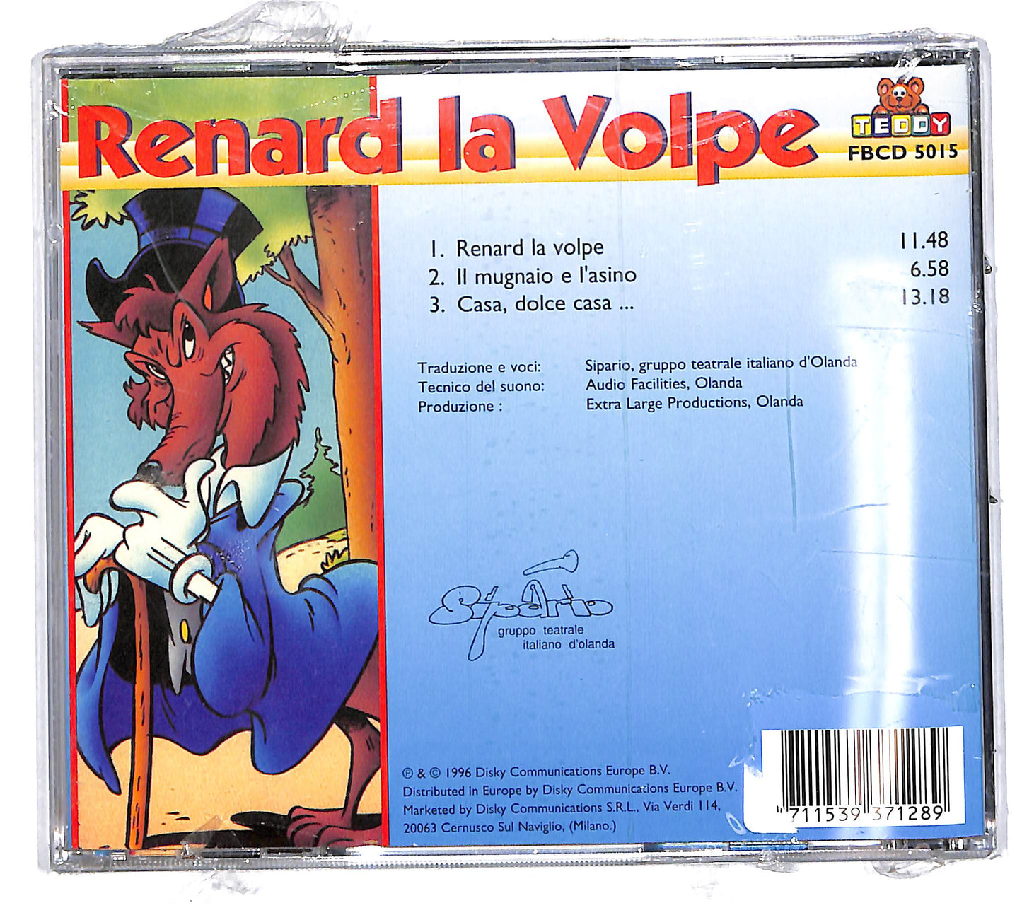 EBOND Variours - Renard la Volpe CD CD040616