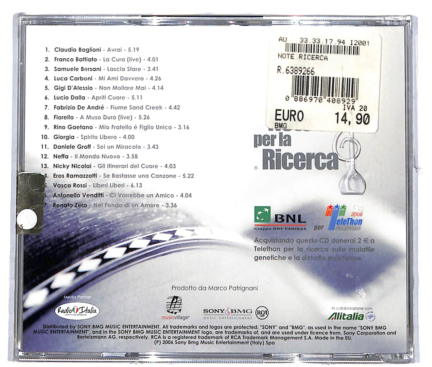 EBOND Note Per La Ricerca CD CD040714