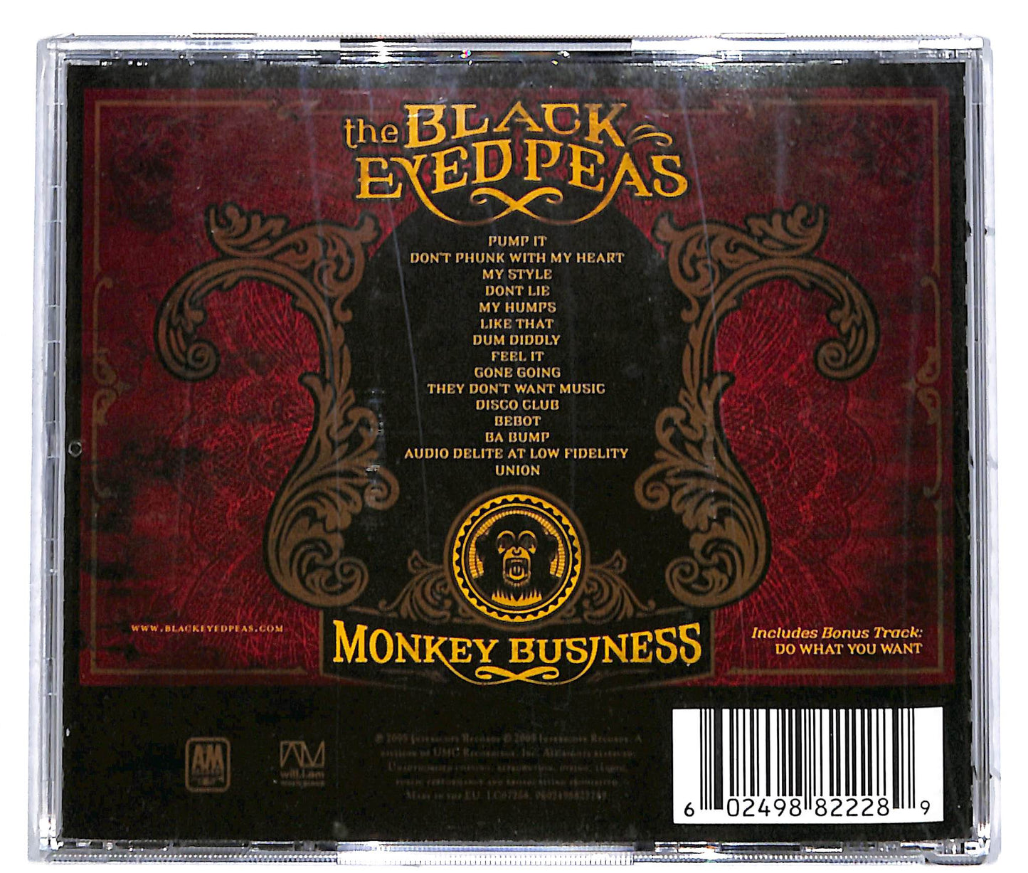EBOND Black Eyed Peas - Monkey Business CD CD040726