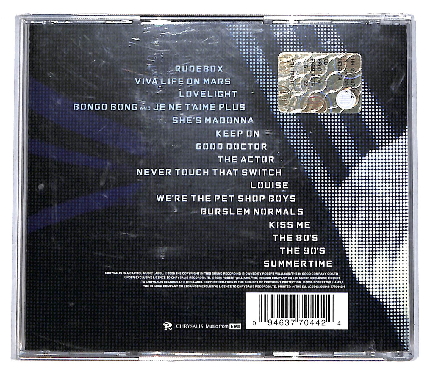 EBOND Robbie Williams - Rudebox CD CD040753