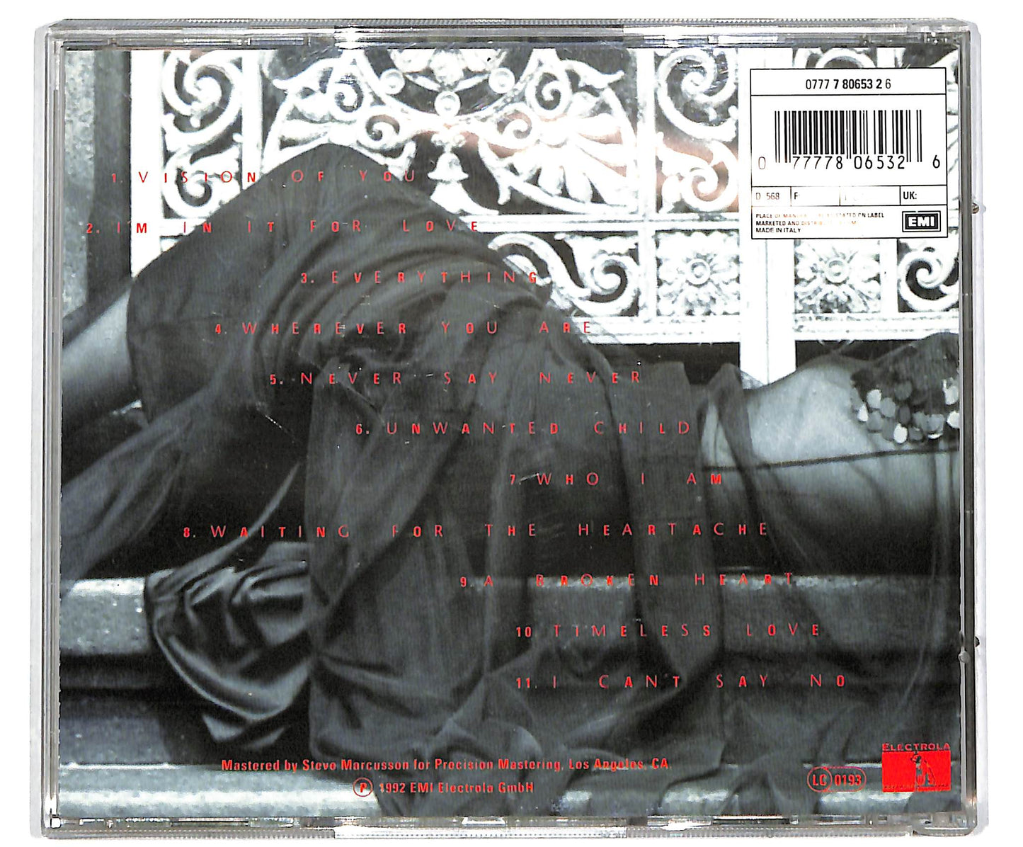 EBOND Jennifer Rush - Jennifer Rush CD CD040841