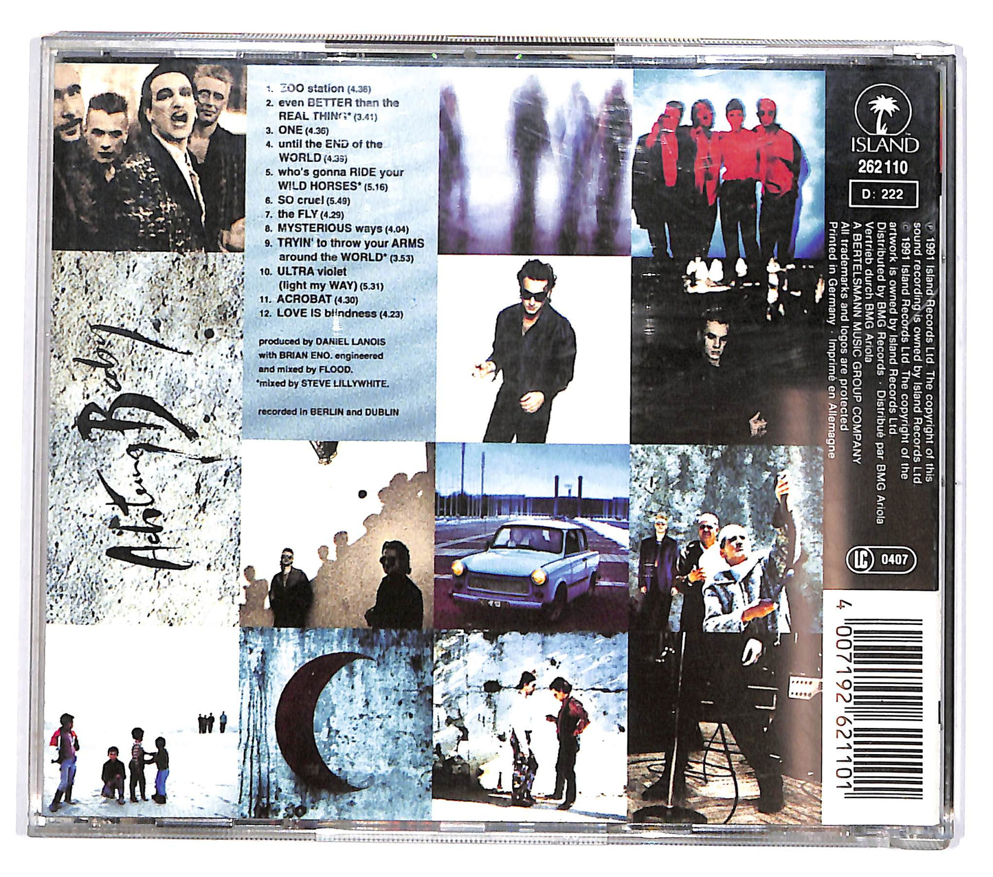 EBOND U2 - Achtung Baby CD CD040924