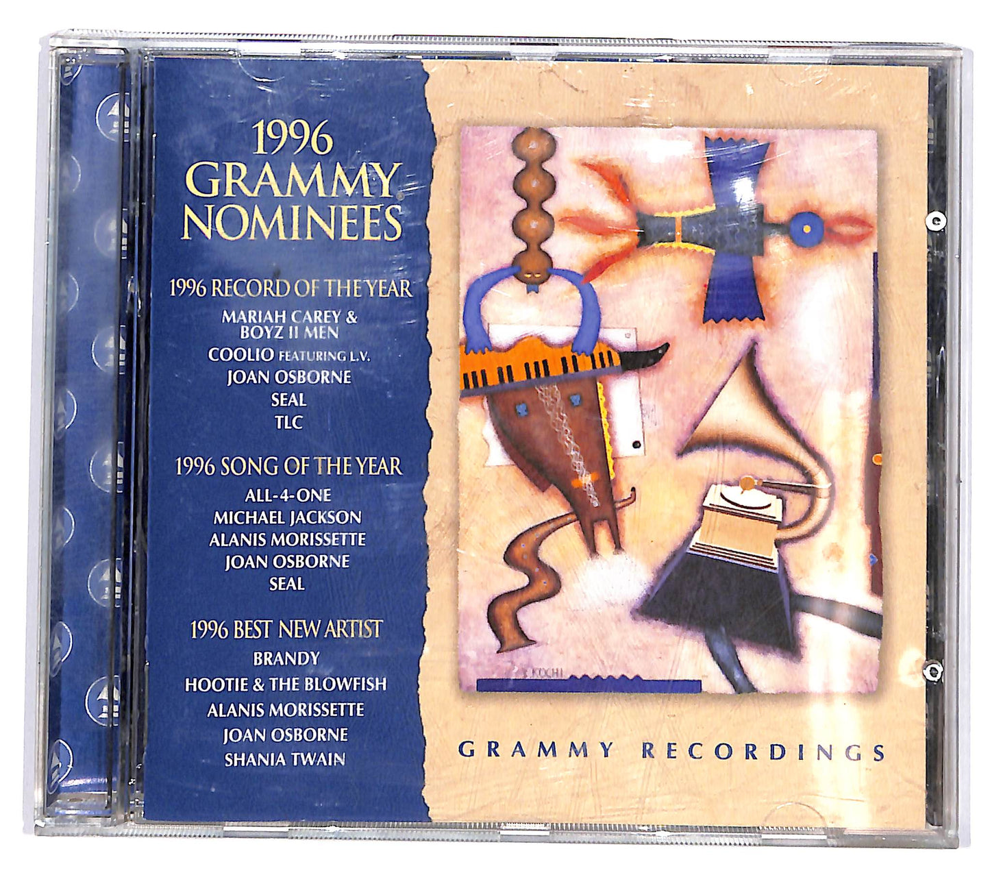 EBOND Various - 1996 Grammy Nominees CD CD040929