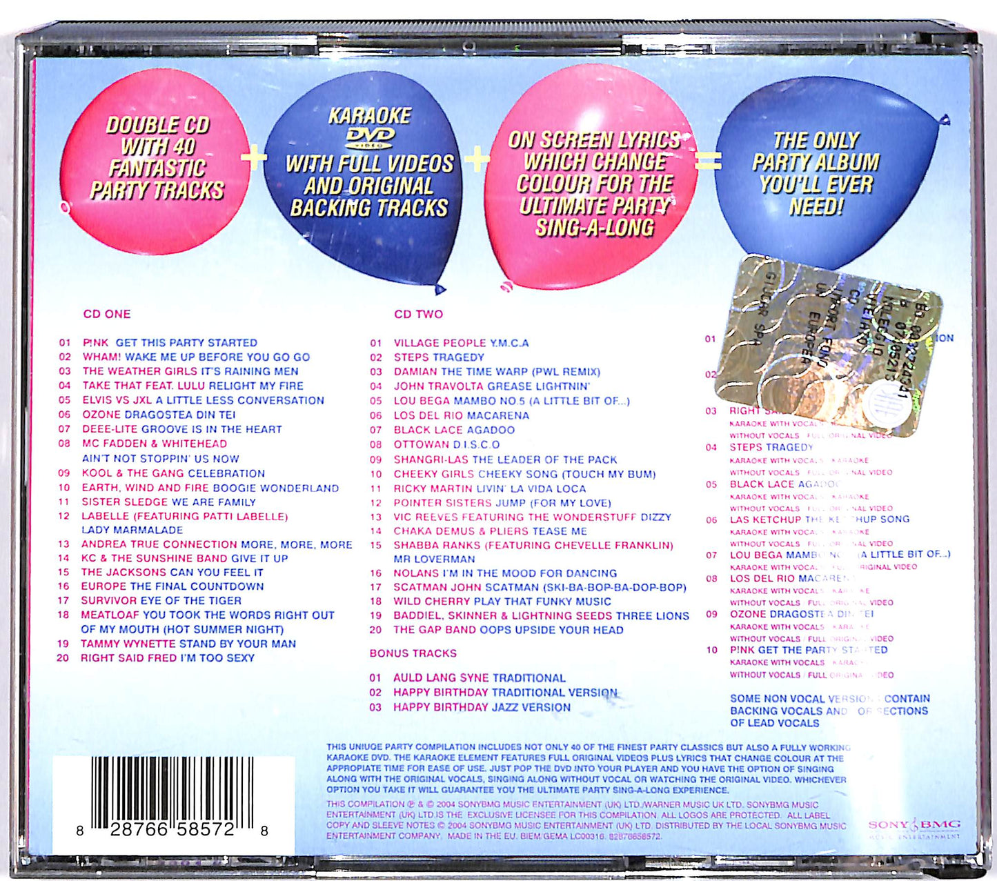 EBOND Various - Party On - The Only Party Album You'll Ever Need! CD CD040949