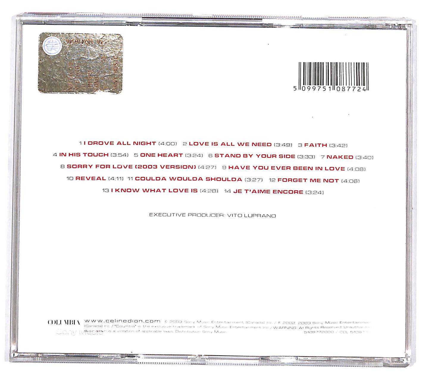 EBOND Celine Dion - One Heart CD CD040951