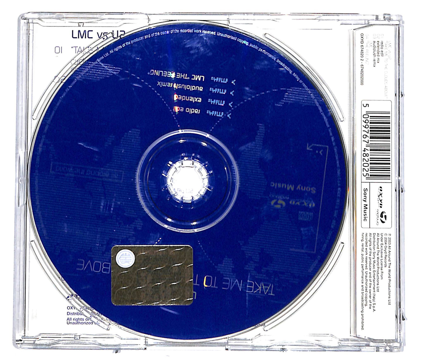 EBOND LMC vs U2 - Take Me To The Clouds Above CD CD041004