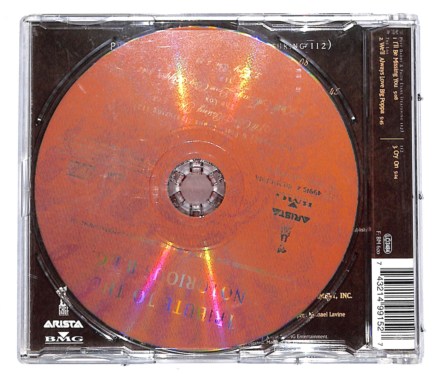 EBOND Puff Daddy & Faith Evans / 112 / The Lox - Tribute To The Notorious B.I.G. CD CD041005