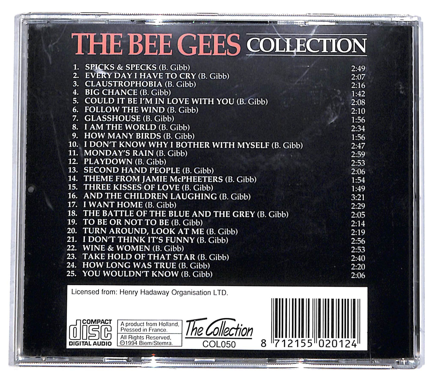 EBOND Bee Gees - Collection 25 Songs CD CD041031
