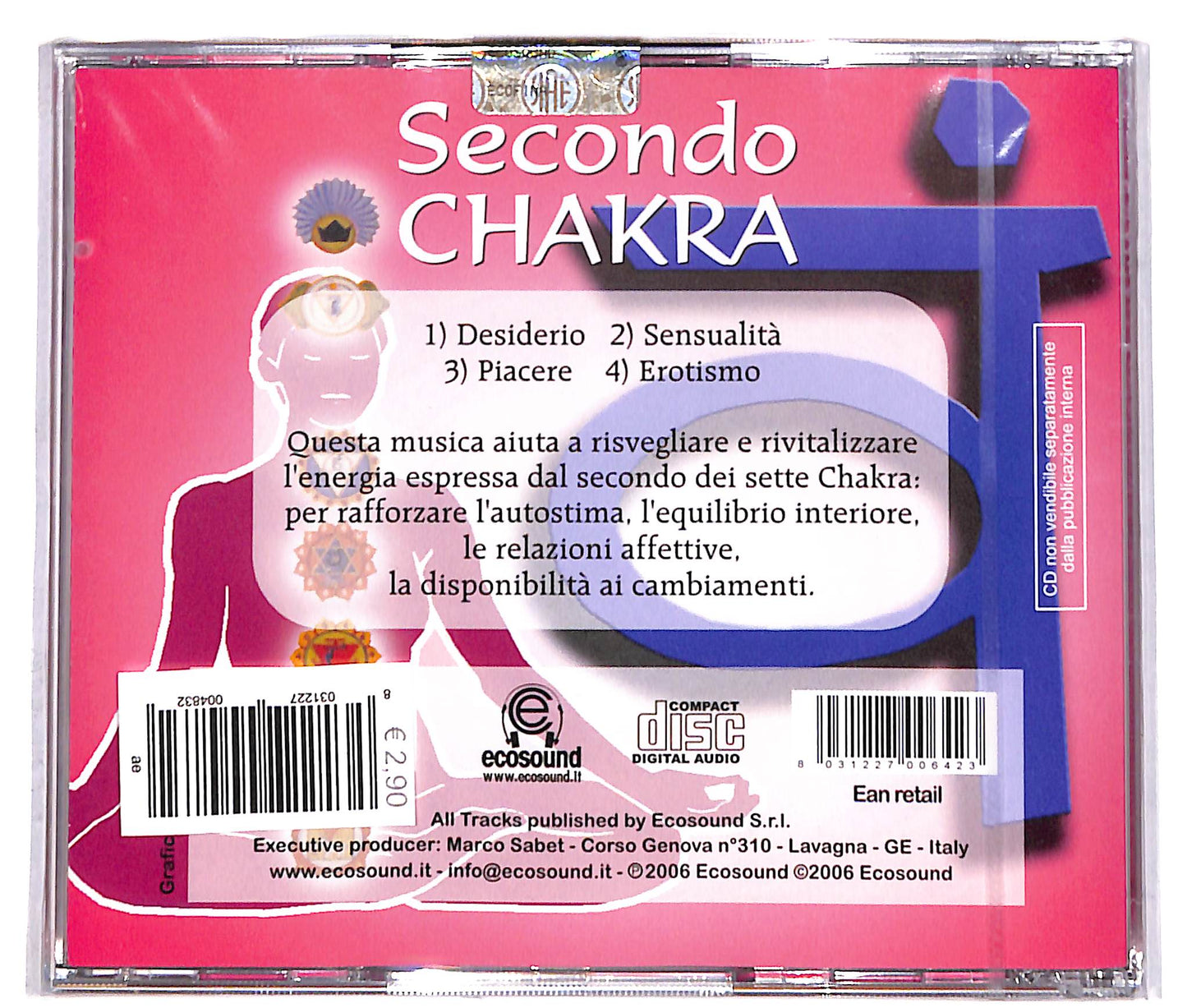 EBOND secondo chakra CD CD041046
