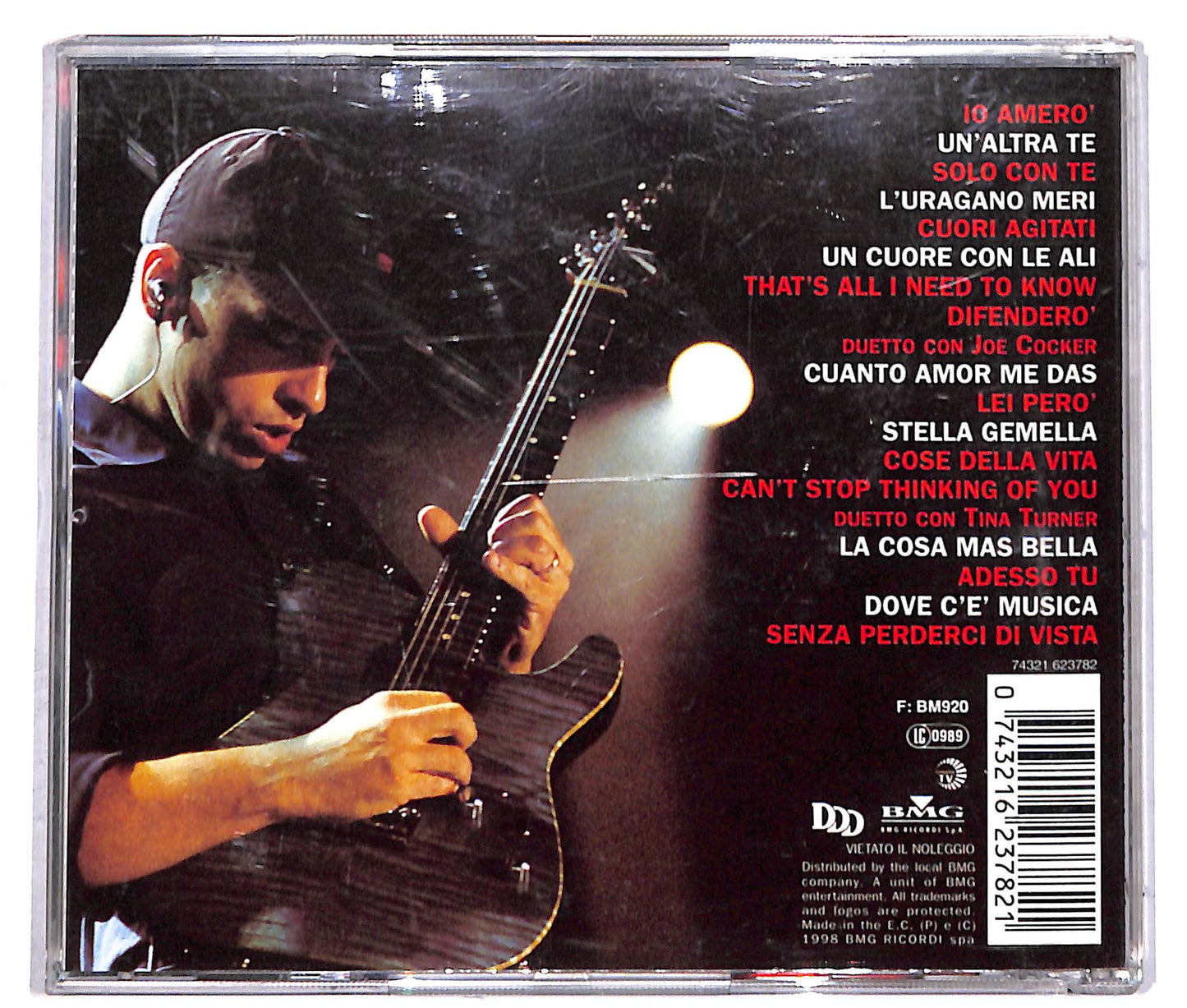 EBOND Eros Ramazzotti - Eros Live CD CD041048