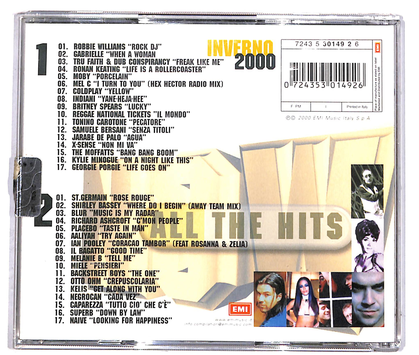 EBOND All The Hits Now - Inverno 2000 CD CD041057