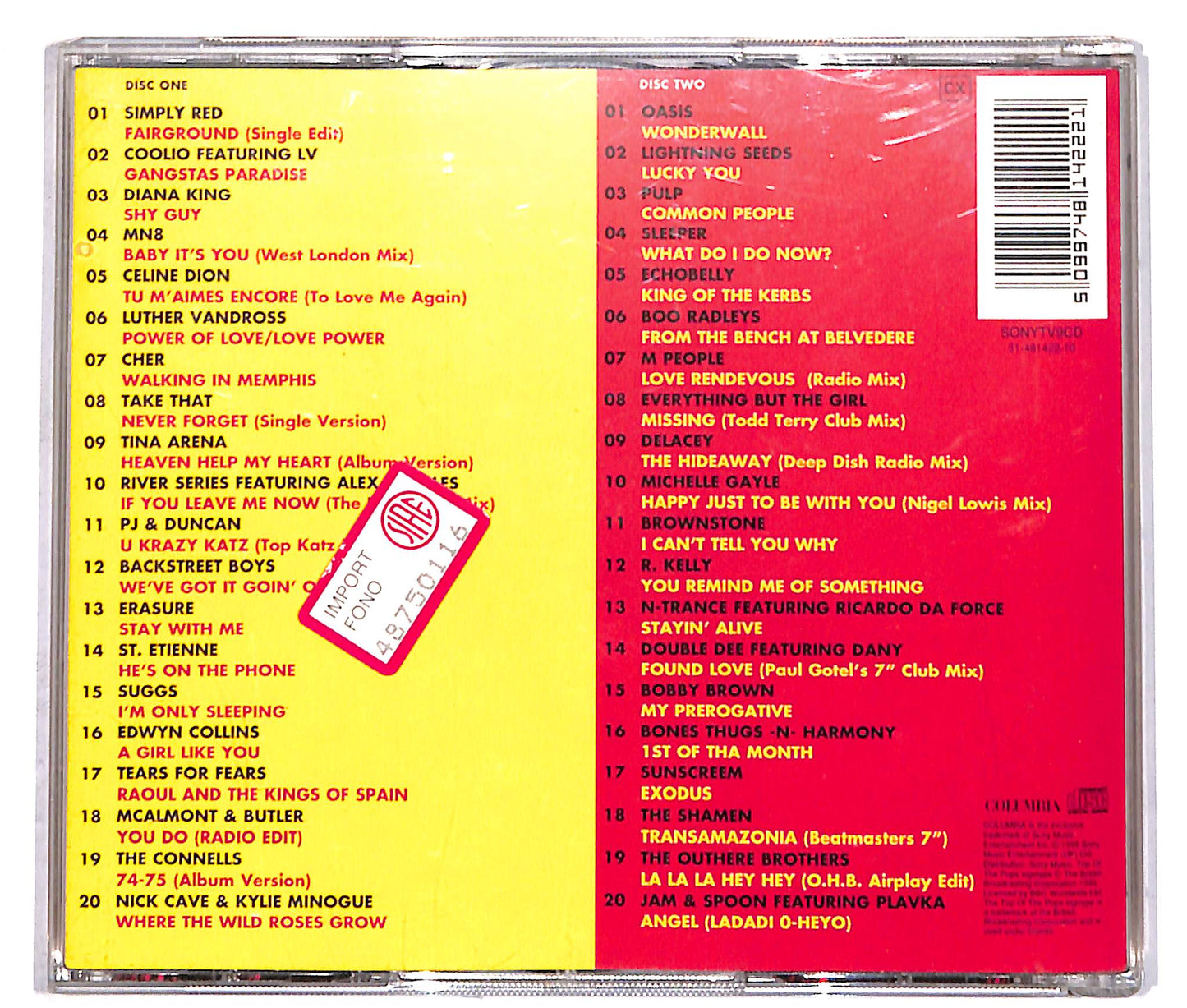 EBOND Top Of The Pops 2 CD CD041060