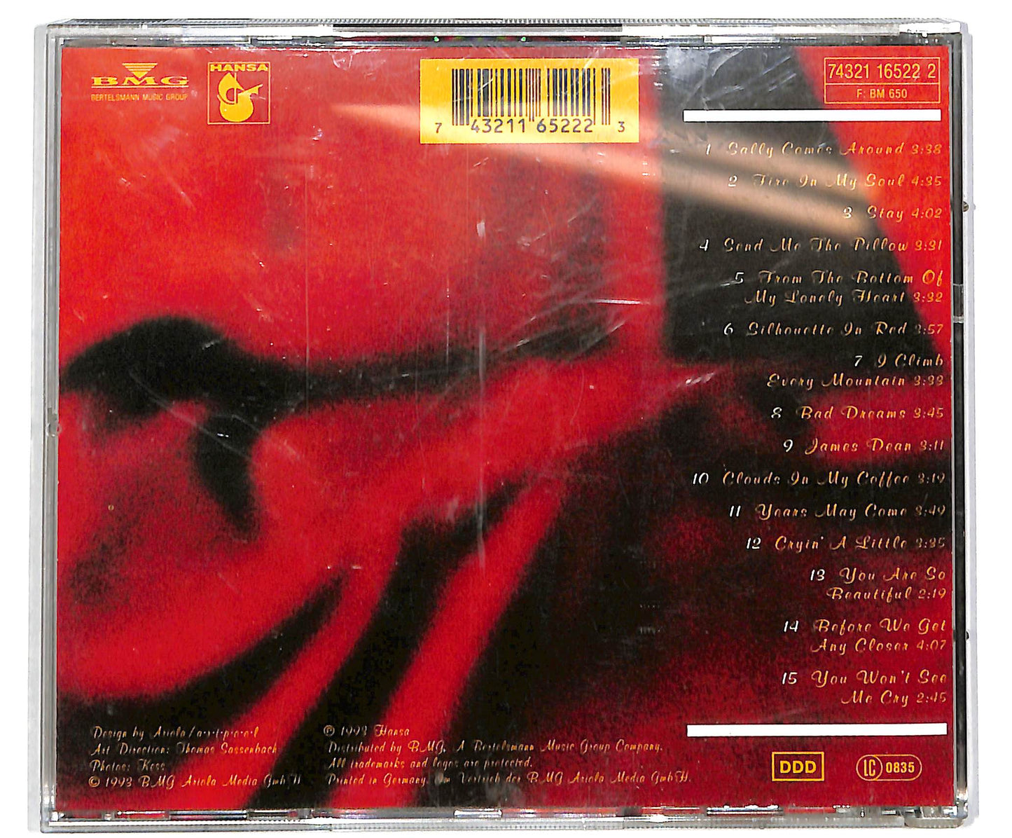EBOND Bonnie Tyler - Silhouette In Red CD CD041102