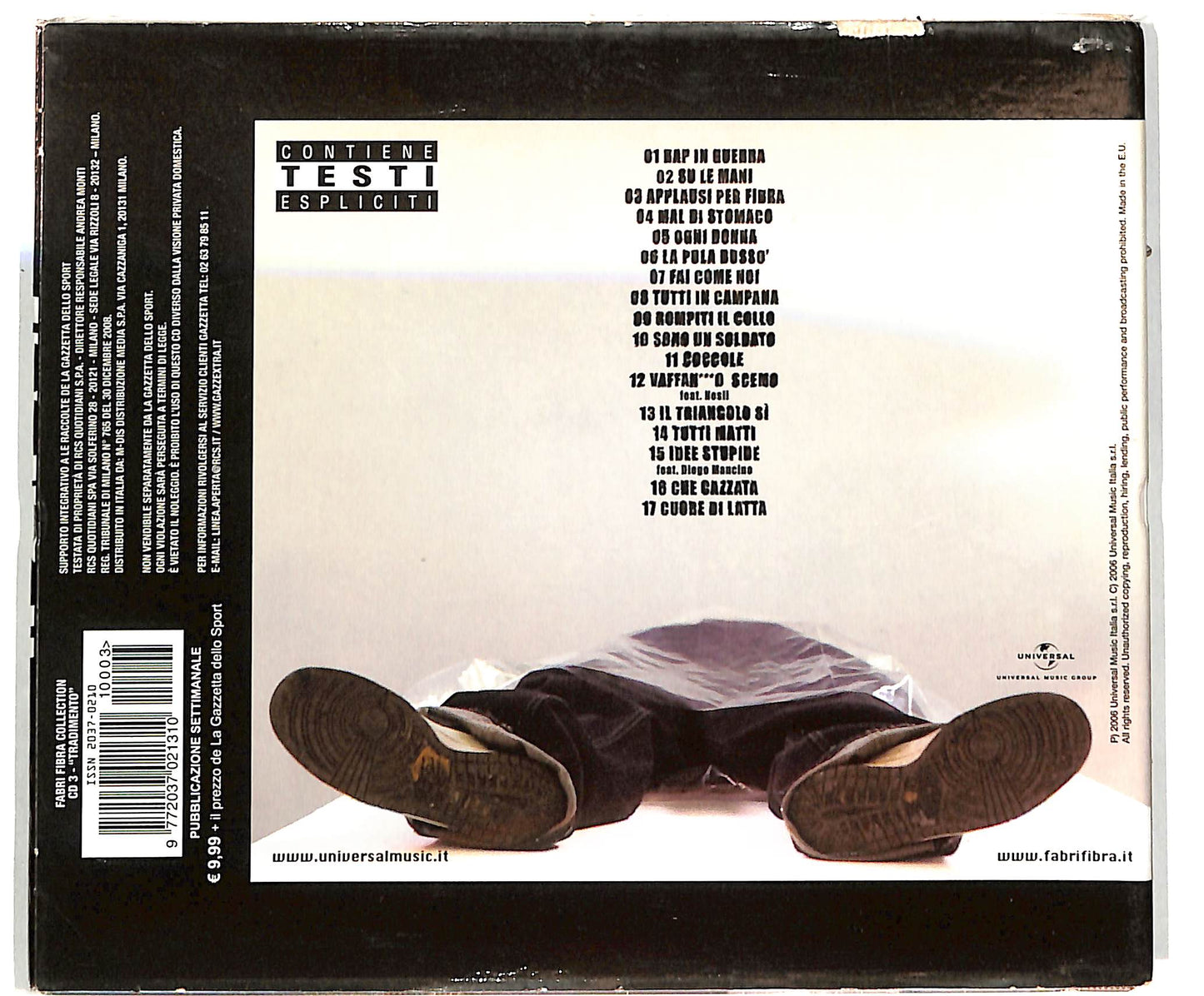 EBOND Fabri Fibra - Tradimento CD CD041135