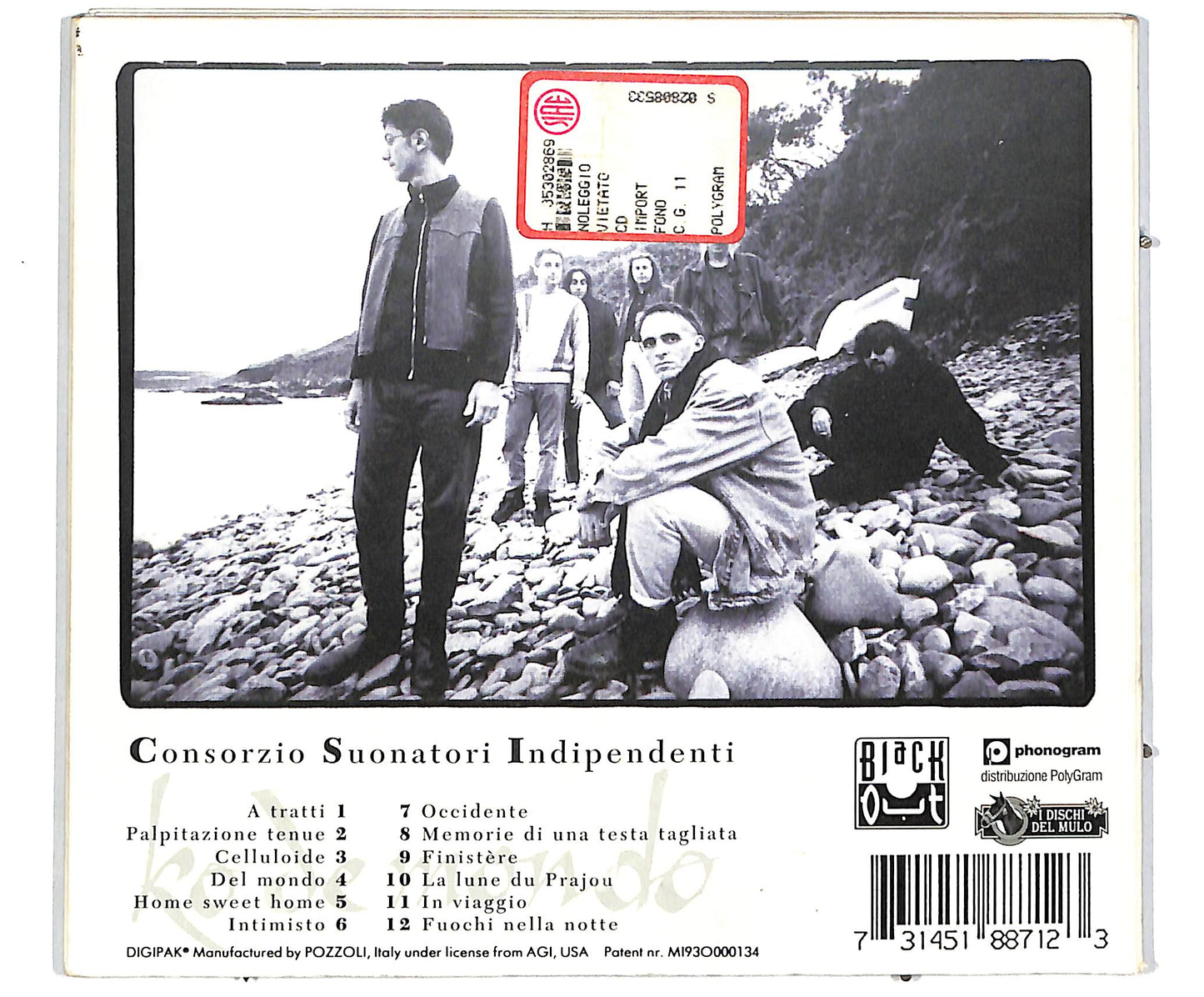 EBOND Consorzio Suonatori Indipendenti* - Ko De Mondo CD CD041153