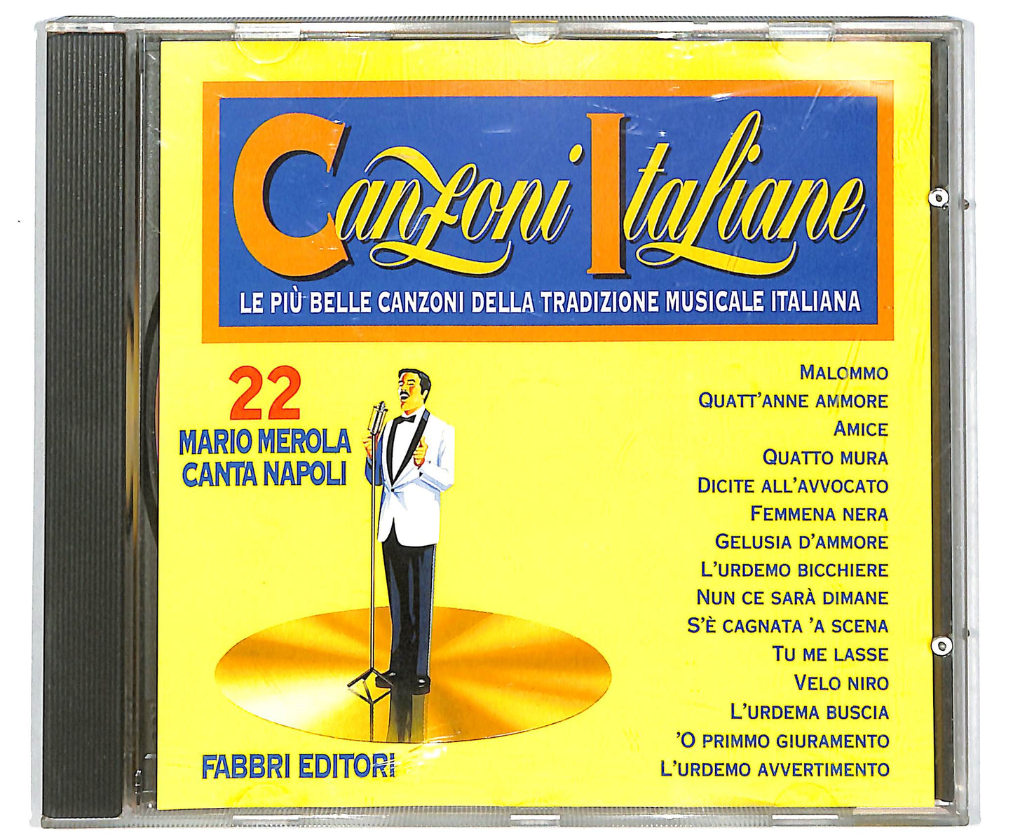 EBOND Canzoni Italiane Mario Merola - Canta Napoli EDITORIALE CD CD041163