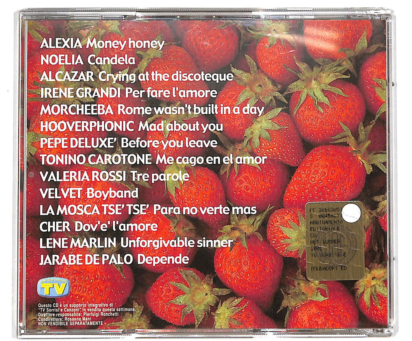 EBOND Hot Summer 2002 - Uno - La Musica Dell'Estate CD CD041302