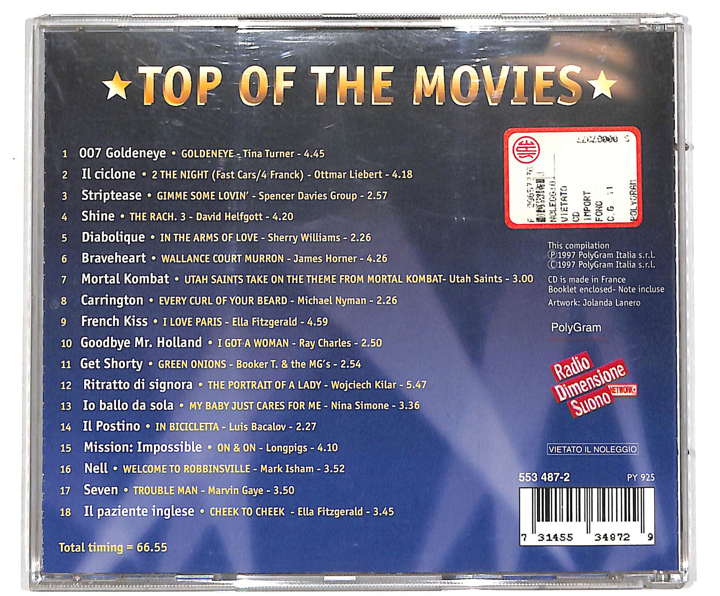 EBOND Top of the Movies CD CD041306