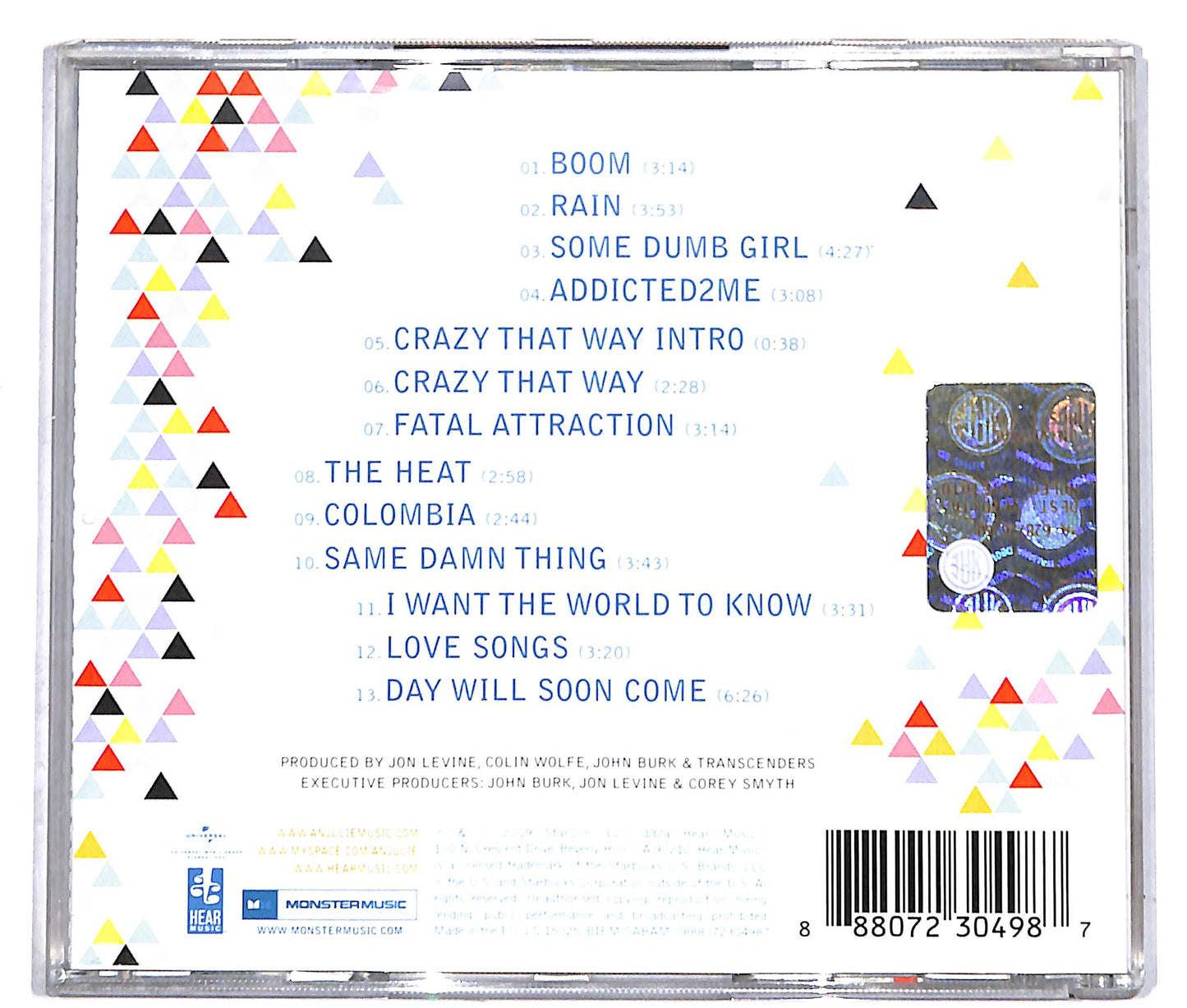 EBOND Anjulie - Anjulie CD CD041407