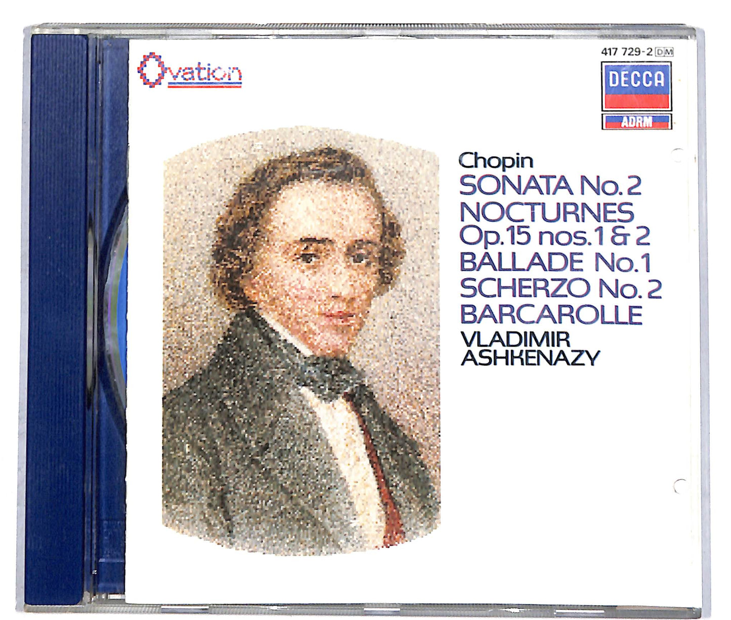 EBOND Chopin* - Vladimir Ashkenazy - Sonata No.2 / Nocturnes Op.15 Nos.1 & 2 / Ballade No.1 / Scherzo No.2 / Barcarolle CD CD041524
