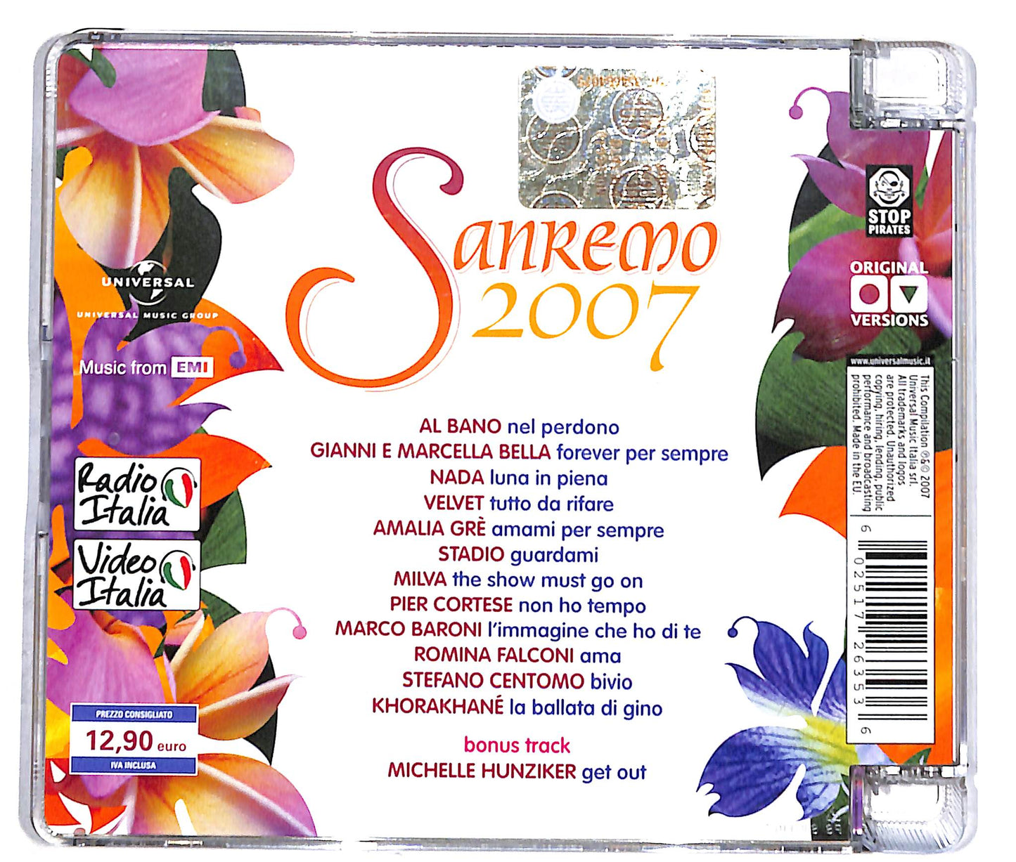 EBOND Sanremo 2007 CD CD041530