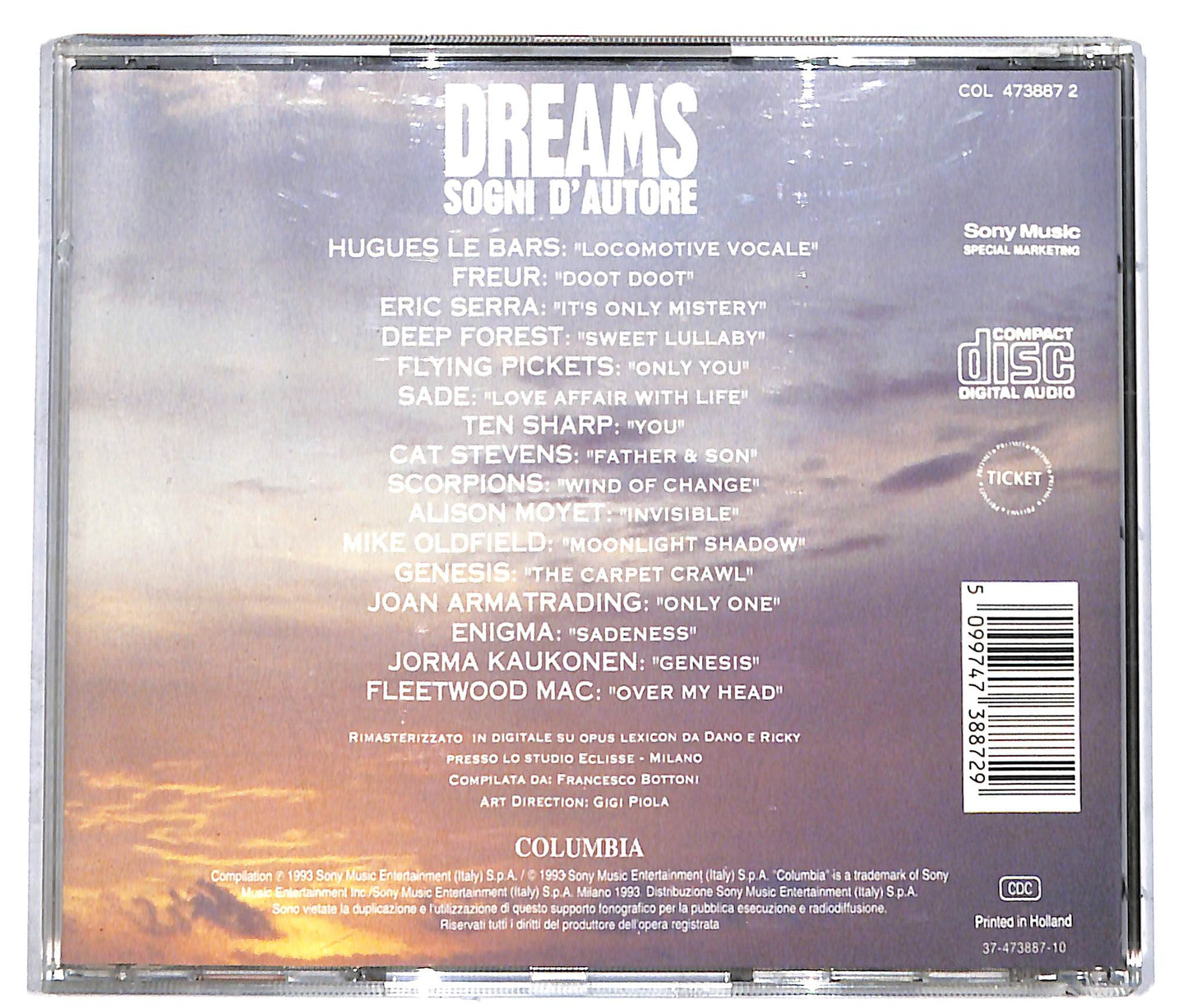 EBOND Dreams 2 (Sogni D'Autore) CD CD041534
