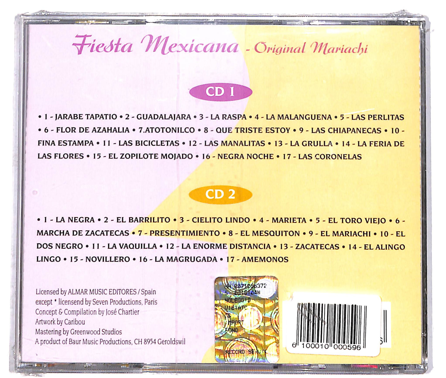 EBOND fiesta mexicana 2CD CD041730