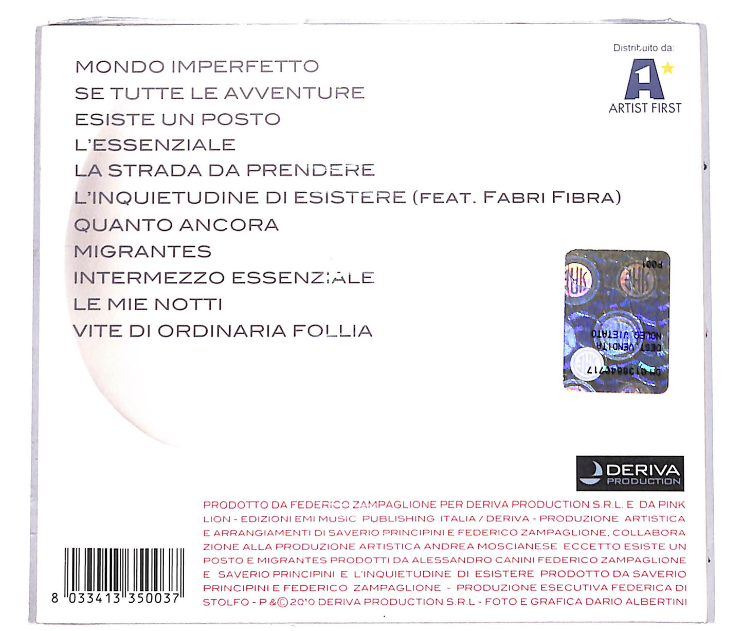 EBOND Tiromancino - L'Essenziale CD CD041743