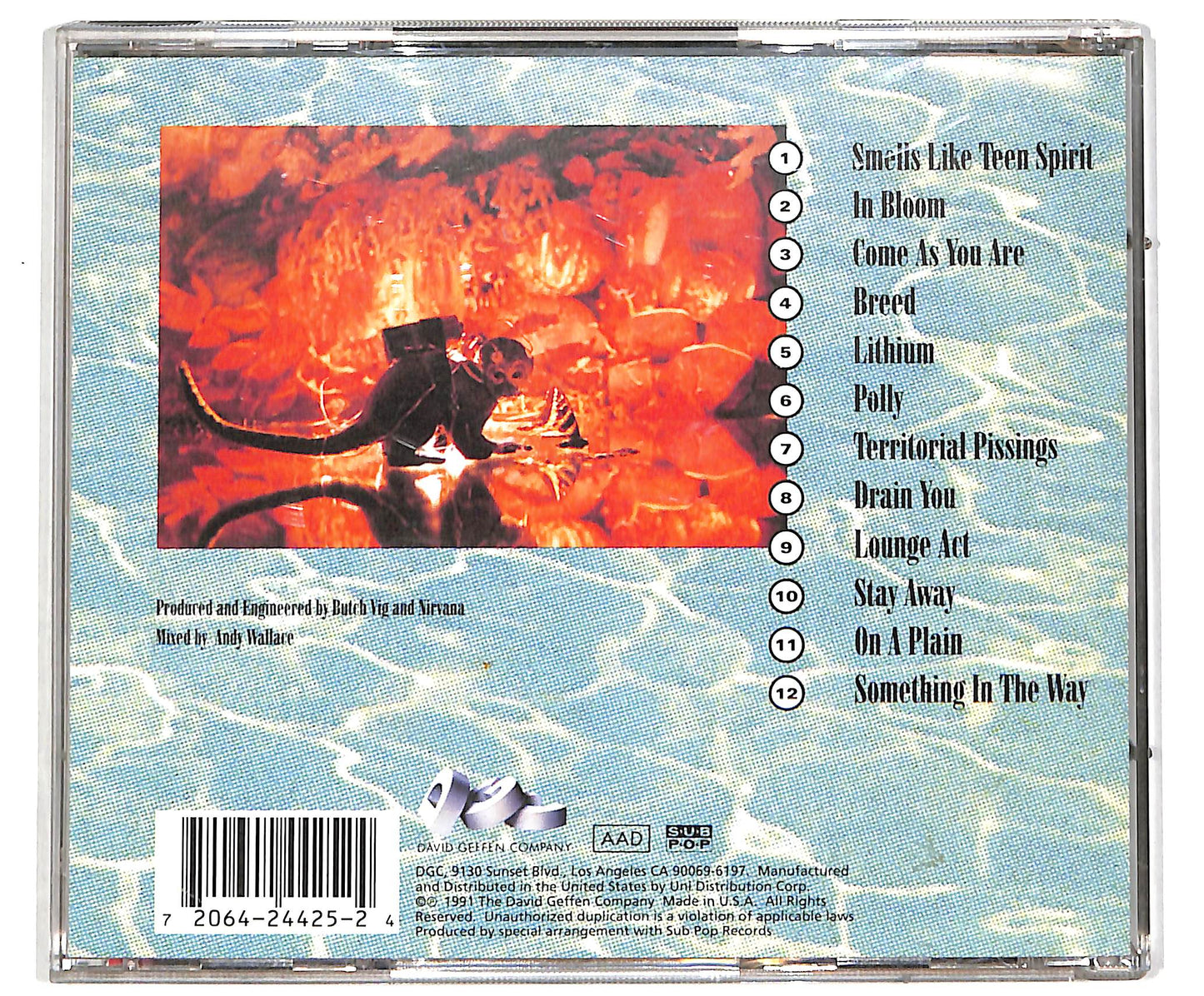 EBOND Nirvana - Nevermind CD CD041808