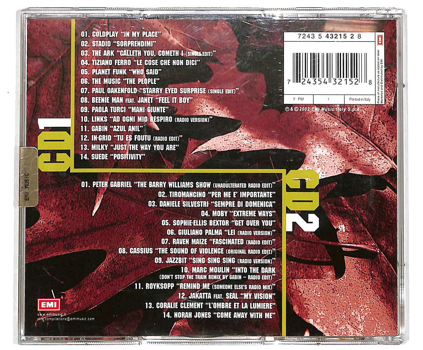 EBOND All The Hits Now - Autunno 2002 CD CD041821