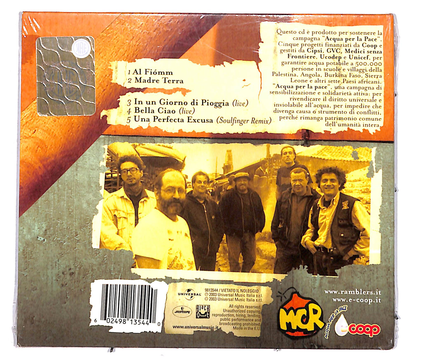 EBOND Modena City Ramblers - Gocce CD CD041902