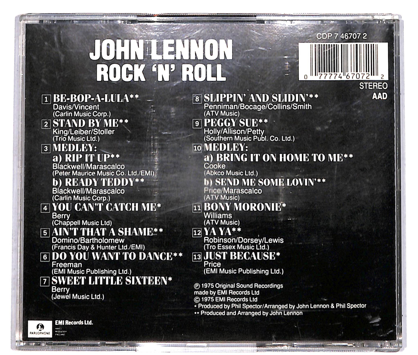 EBOND John Lennon - Rock 'N' Roll CD CD041908