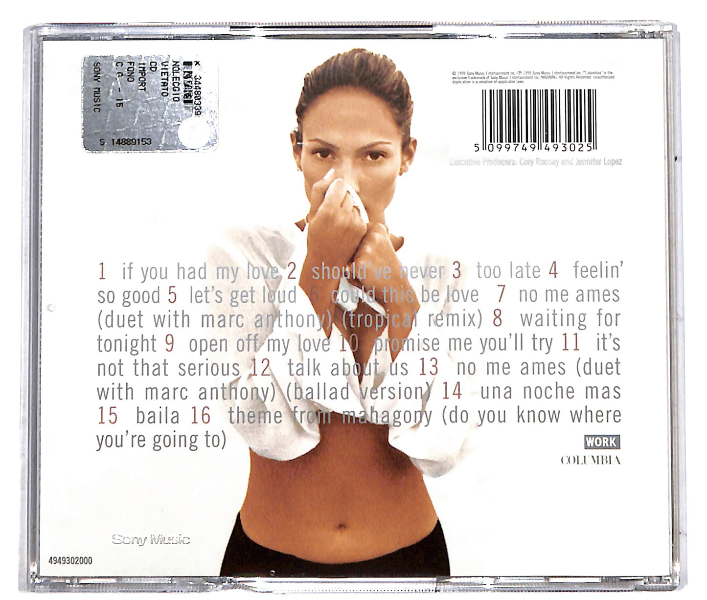 EBOND Jennifer Lopez - On The 6 CD CD042008