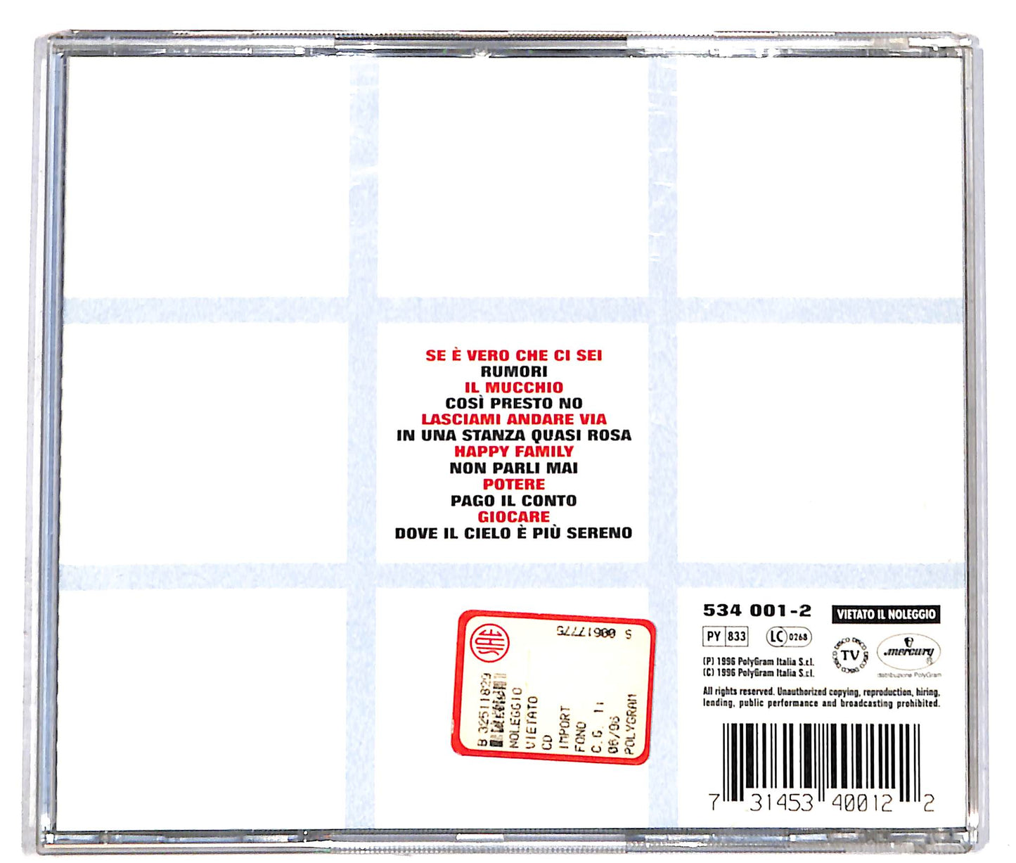 EBOND Biagio Antonacci - Il Mucchio CD CD042024