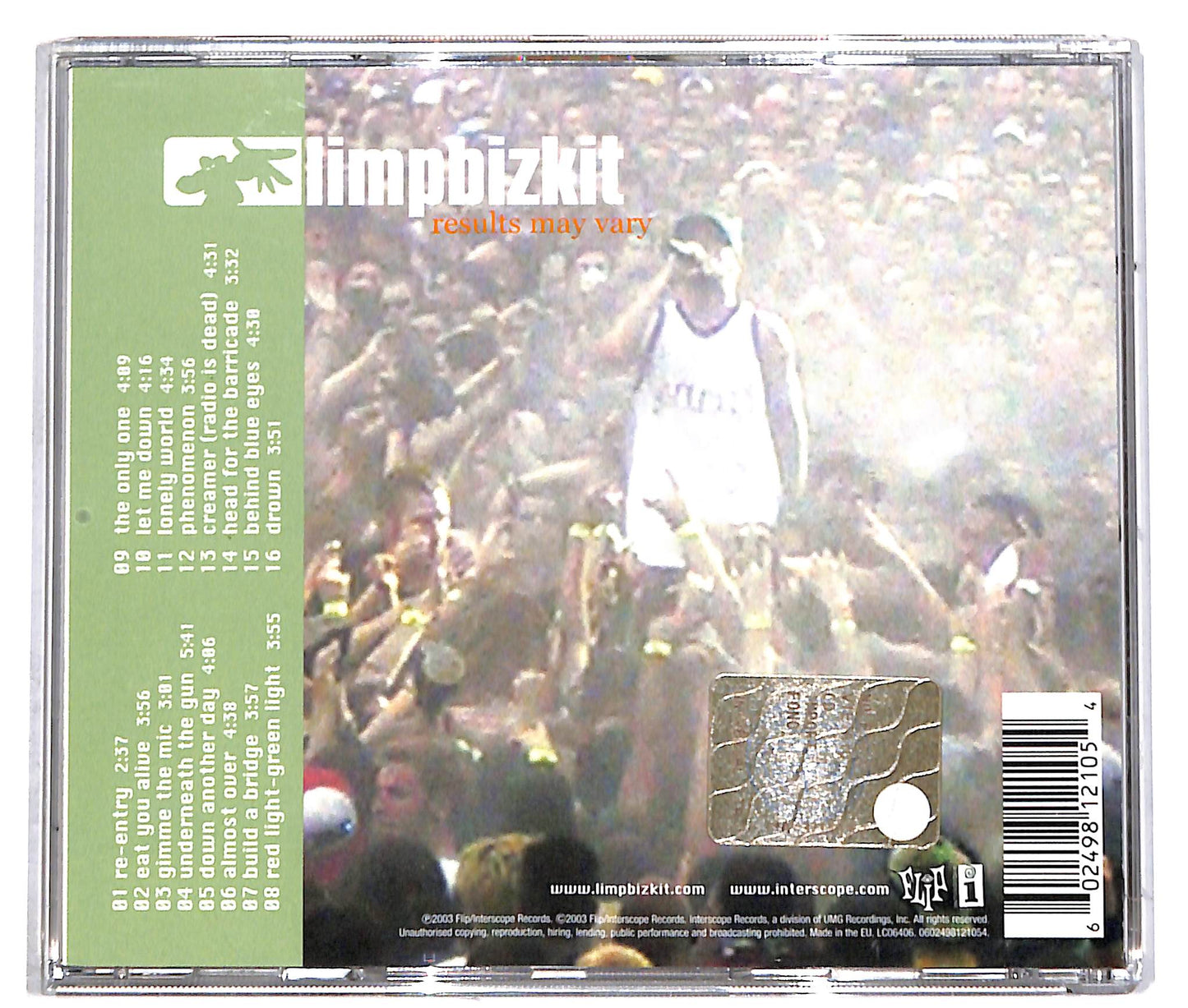 EBOND Limp Bizkit - Results May Vary CD CD042046