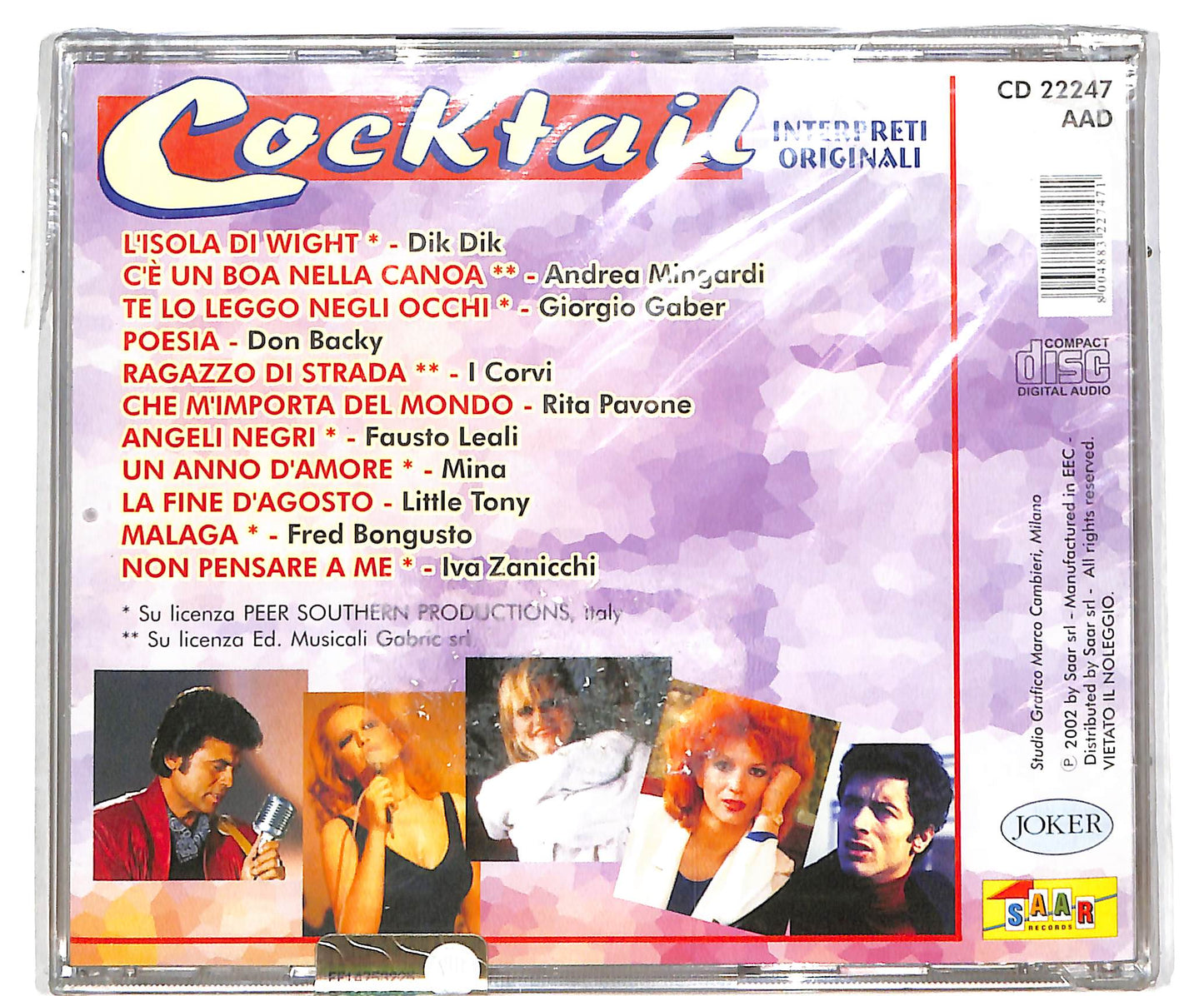 EBOND Cocktail: Interpreti Originali CD CD042112