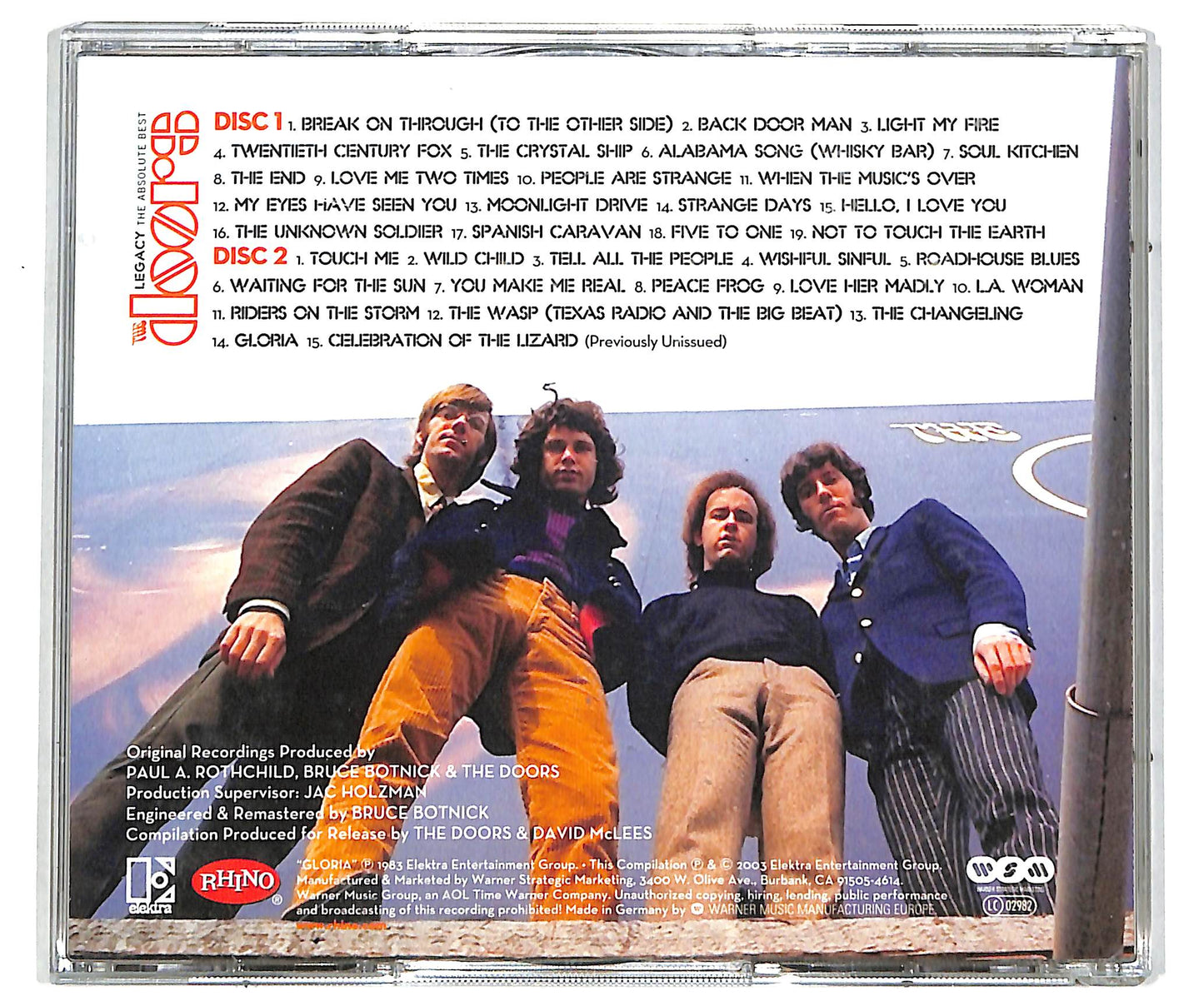 EBOND The Doors - Legacy: The Absolute Best CD CD042130