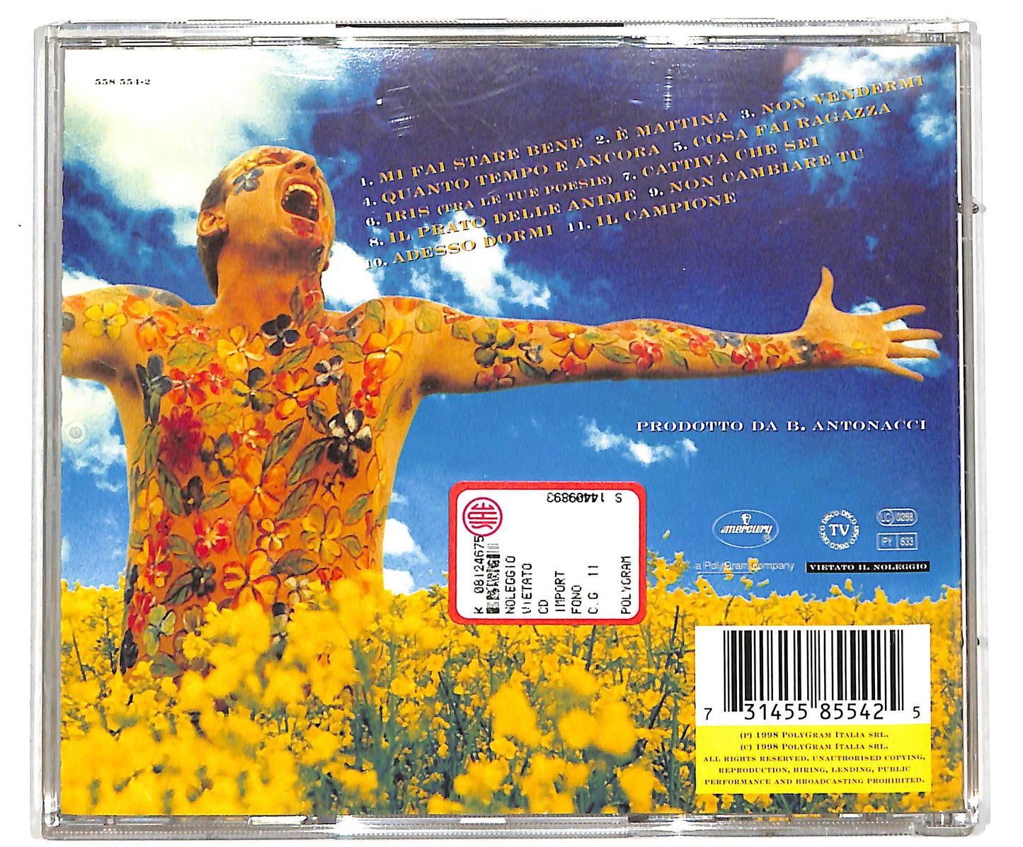 EBOND Biagio Antonacci - Mi Fai Stare Bene CD CD042136