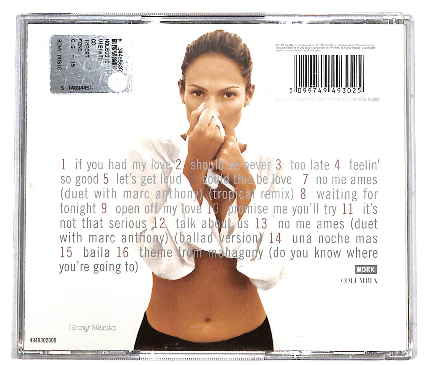 EBOND Jennifer Lopez - On The 6 CD CD042203